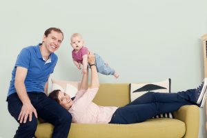 Familienfoto Babyportrait Babyfotografie © Miriam Ellerbrake, Berlin