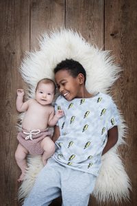 Babyfotografie Berlin_Geschwisterportrait © Miriam Ellerbrake, 2017