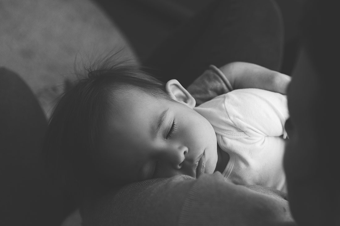 schlafendes Baby © Miriam Ellerbrake, Little Monkey Fotografie Berlin